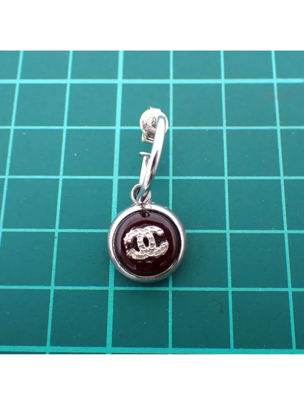 Chanel Cc Logo Earrings Metal #222133C38B